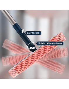 Limpiaparabrisas Telescópico Loulicia 2 en 1 142 cm 2