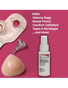 Spray Adhesivo Médico Skinister 60ml para Ostomía y Prótesis 2