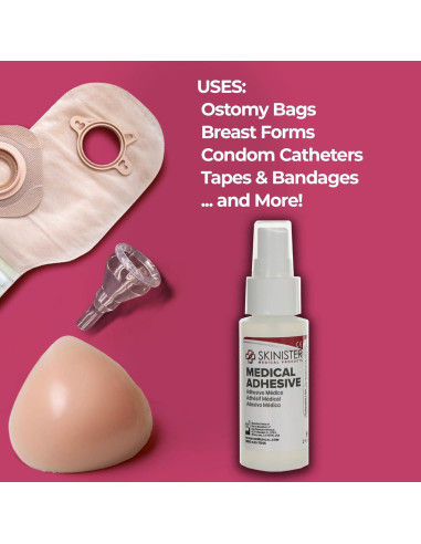 Spray Adhesivo Médico Skinister 60ml para Ostomía y Prótesis