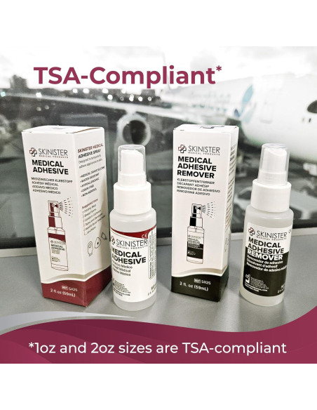 Spray Adhesivo Médico Skinister 60ml para Ostomía y Prótesis