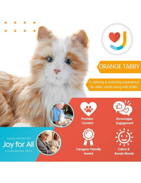 Gato Animatrónico Joy For All - Compañero Terapéutico