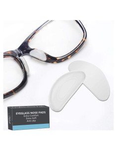 Almohadillas para nariz de gafas Askilt 12 pares antideslizantes