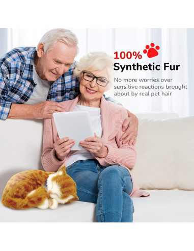 Gato de Peluche Interactivo Perfect Petzzz Naranja 27x13cm