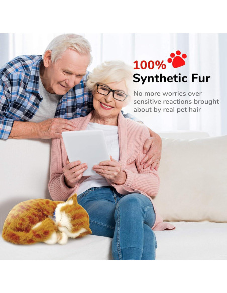 Gato de Peluche Interactivo Perfect Petzzz Naranja 27x13cm