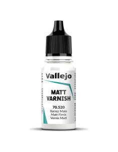 Barniz Acrílico Mate Vallejo 18 ml | Resistente y Duradero