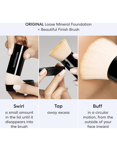 bareMinerals Kit de Inicio Original 4 Piezas Maquillaje