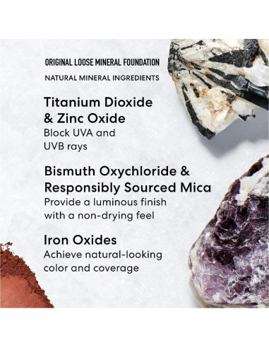 bareMinerals Kit de Inicio Original 4 Piezas Maquillaje