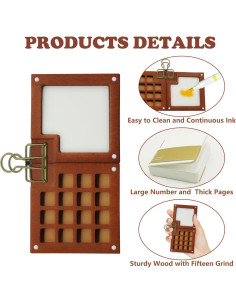Kit de Acuarela Portátil CANIPHA 15 Rejillas con Bloc 2