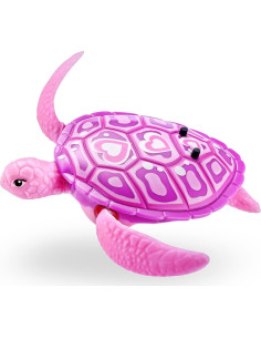 Tortuga Robótica ZURU Nadadora Verde y Rosa Activada por Agua 2