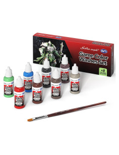 Set de Lavados de Pintura Golden Maple 8 Colores 20ml