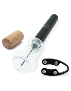 Sacacorchos de Bomba de Aire Mincham con Cortador de Aluminio