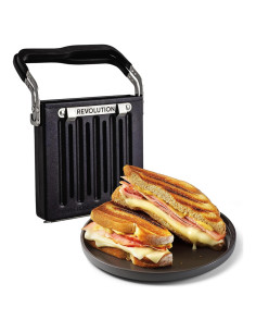 Prensa Sandwich Revolution para Tostador 1500W Negra