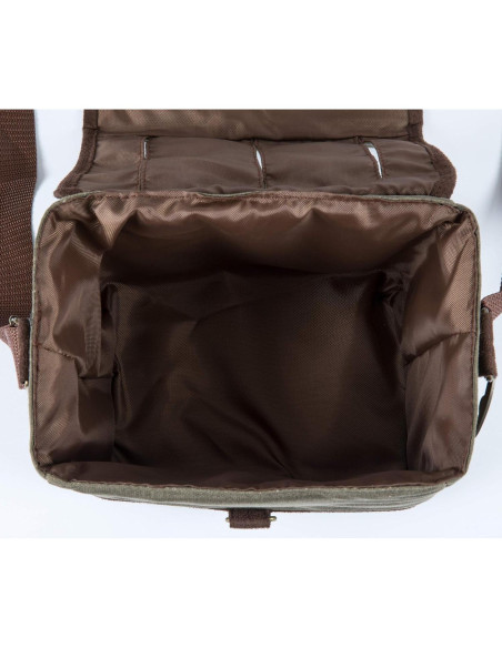 Cesta de Cerveza PICNIC TIME 6 Paquetes Verde Caqui