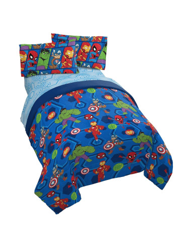 Juego de Cama Twin Jay Franco Vengadores 4 Piezas