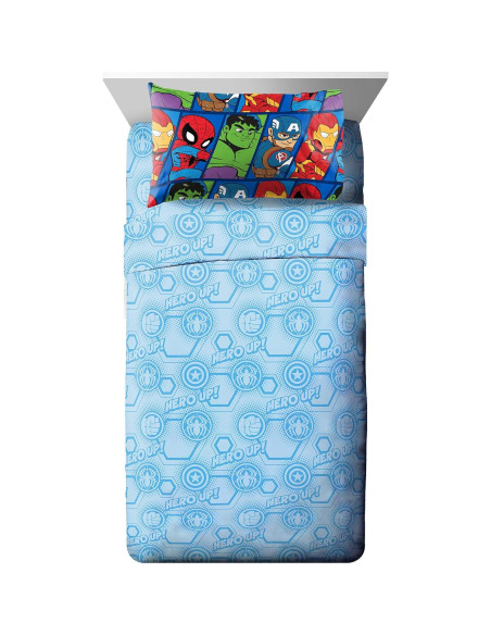 Juego de Cama Twin Jay Franco Vengadores 4 Piezas