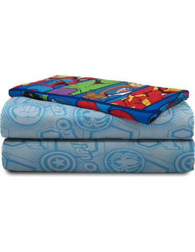 Juego de Cama Twin Jay Franco Vengadores 4 Piezas