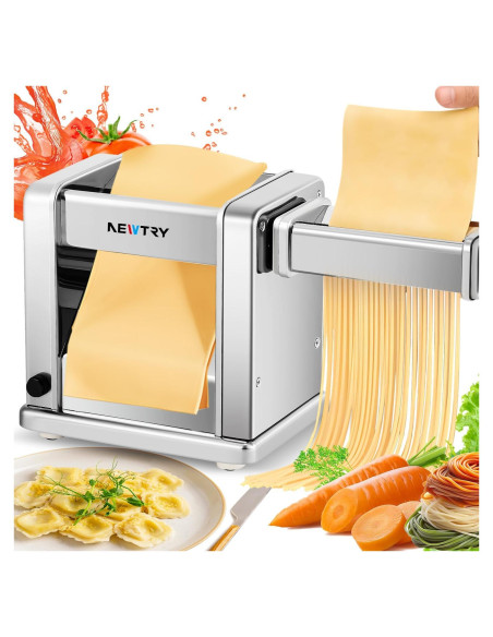 Máquina de Pasta Eléctrica NUEVO INTENTO 3 Cuchillas 110V