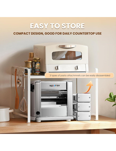 Máquina de Pasta Eléctrica NUEVO INTENTO 3 Cuchillas 110V