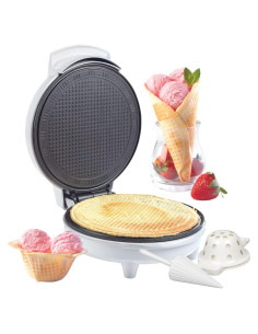 Hacedor de Conos y Cuencos de Waffle CucinaPro 350W Antiadherente