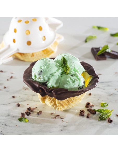 Hacedor de Conos y Cuencos de Waffle CucinaPro 350W Antiadherente