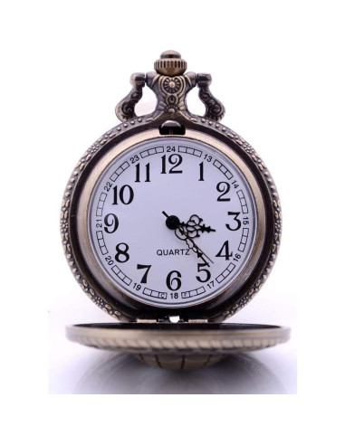 Reloj de bolsillo KDJSTORE PW02 Cuarzo Analógico Vintage