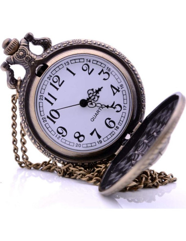 Reloj de bolsillo KDJSTORE PW02 Cuarzo Analógico Vintage