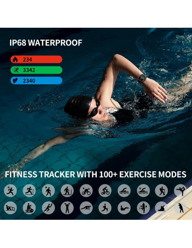 Reloj Inteligente Keeponfit S01 con Alexa y 100 Modos Deportivos