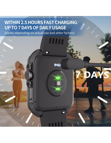 Reloj Inteligente Keeponfit S01 con Alexa y 100 Modos Deportivos