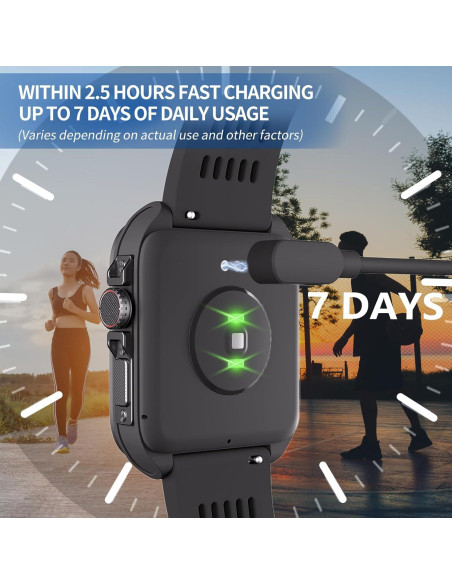 Reloj Inteligente Keeponfit S01 con Alexa y 100 Modos Deportivos