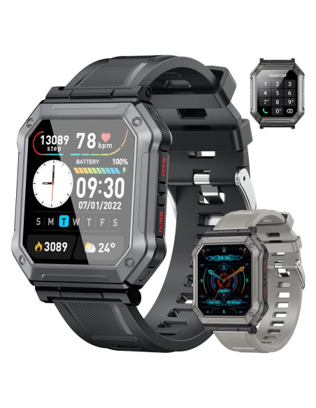Reloj Inteligente Kimeag H31 Fitness Impermeable Negro