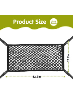 Red de Seguridad JZHLLA para Torre de Niños Negra 2