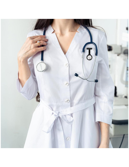 Paquete de 4 Relojes de Enfermera AGEN KGEN Clip Luminosa