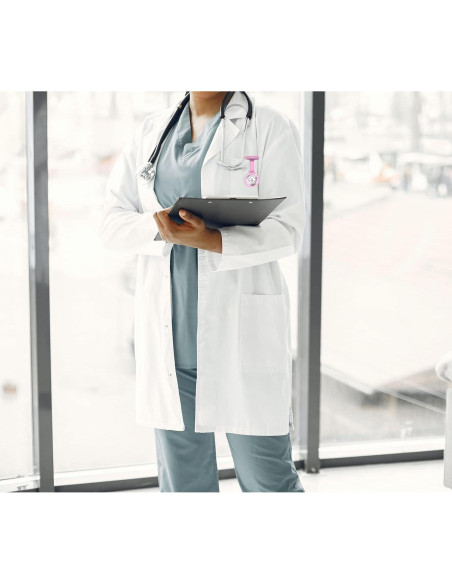 Paquete de 4 Relojes de Enfermera AGEN KGEN Clip Luminosa