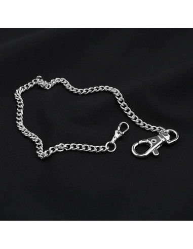 Cadena de Reloj de Bolsillo SING F LTD 37 cm Metal Plata