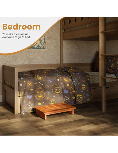 Taburete de Madera HOLANA 8.89 cm Antideslizante Acacia