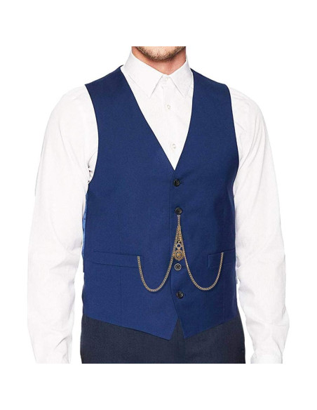 Reloj de bolsillo Albert con cadena bronce y colgante brújula