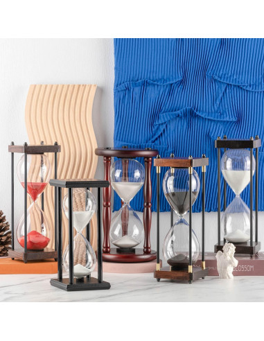 Reloj de Arena Rellenable SAMLONG 25,4 cm Decorativo