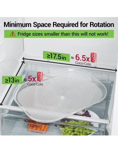 Organizador Giratorio LAMU 2 Pack 39.87 cm para Cocina 2