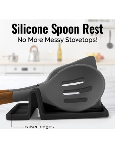 Soporte de Utensilios de Silicona Zulay Kitchen - Antigoteo 2