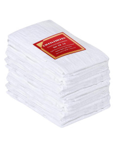 Toallas de Cocina Utopia Kitchen 12 Piezas 71x71 cm Algodón