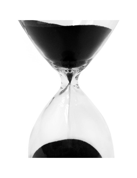 Reloj de Arena HoveBeaty 15 Minutos Vidrio Negro