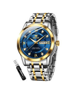 Reloj de Cuarzo OLEVS G5513GJ-JL Acero Inoxidable Lujoso