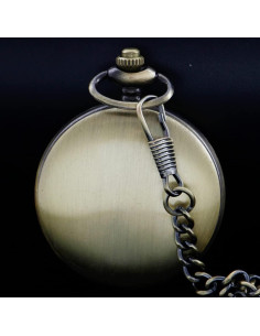 Reloj de bolsillo Tiong con cadena y grabado personalizado 2