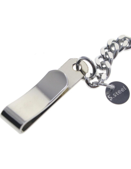 Cadena de Reloj de Bolsillo E-Tech FCS90 Acero Inoxidable 32 CM