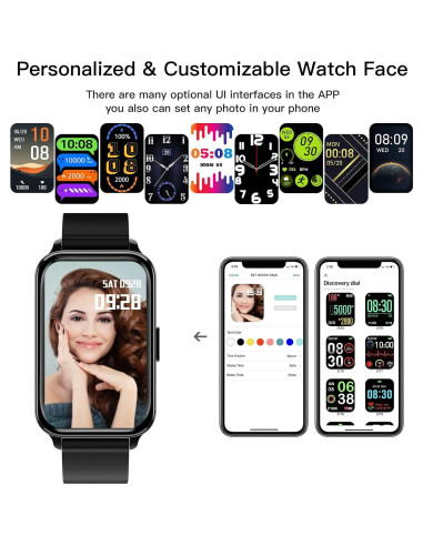 Reloj Inteligente Virozis P67 Fitness Tracker IP68 Salud