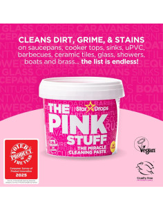 Combo Pasta de Limpieza Rosa y Esponja Scrubber SQeeZY 2