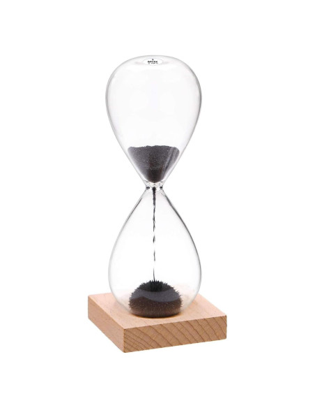 Reloj de Arena Magnético SuLiao 1 Minuto con Base de Madera