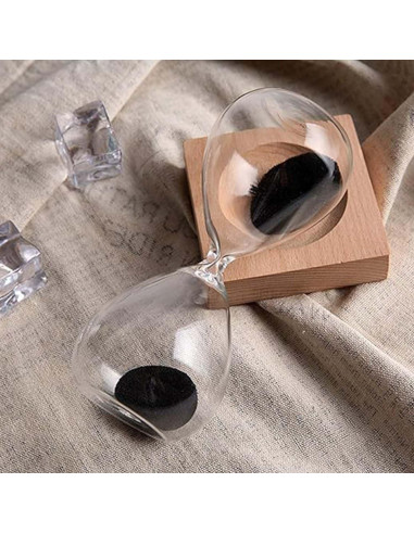 Reloj de Arena Magnético SuLiao 1 Minuto con Base de Madera
