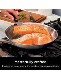 Juego de Ollas y Sartenes Ninja EverClad 7 Piezas Acero Inoxidable 2