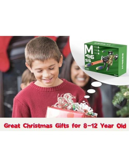 Rifle de francotirador Vioofun con 150 dardos y chaleco táctico